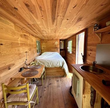 Roulotte pour amoureux de la nature