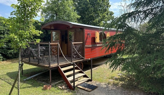 Roulotte Romantic - Bage-dommartin
