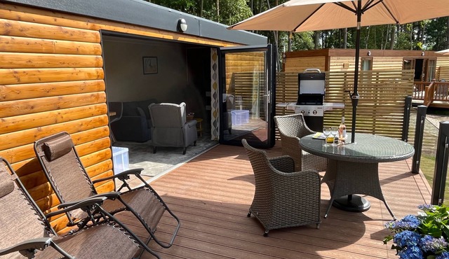 Rowan Boutique Lodge for couples with a dog