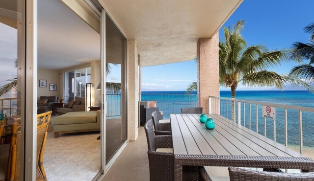 Royal Kahana 510 Spectacular Direct Oceanfront Views