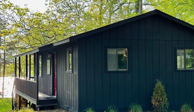 Ruby's Red Door Retreat on Swenson Lake welcomes you to serenity