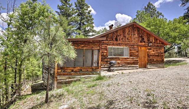 Ruidoso Cabin w/Sunroom, Surrounded By Wildlife!