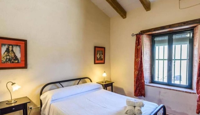 Rural house on a 22-hectare farm. Dehesa, Olivar, trails, swamp and animals