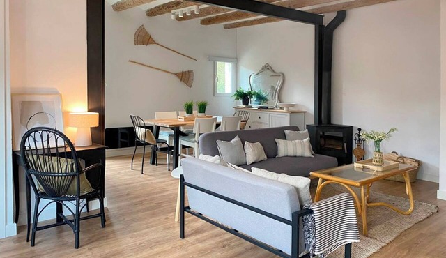 Rural apartment in Cal Rosal, Berga - Air conditioning and nature