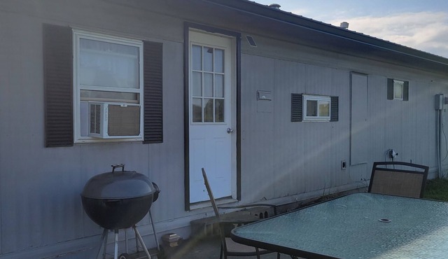 Rural area, 2 acre yard