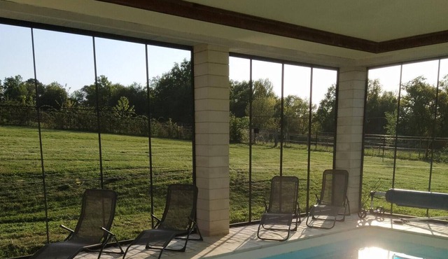 Rural bliss in converted farmhouse sleeps 13, heated pool