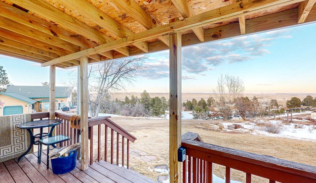 Rural home with lovely views near Sturgis, Deadwood & Black Hills