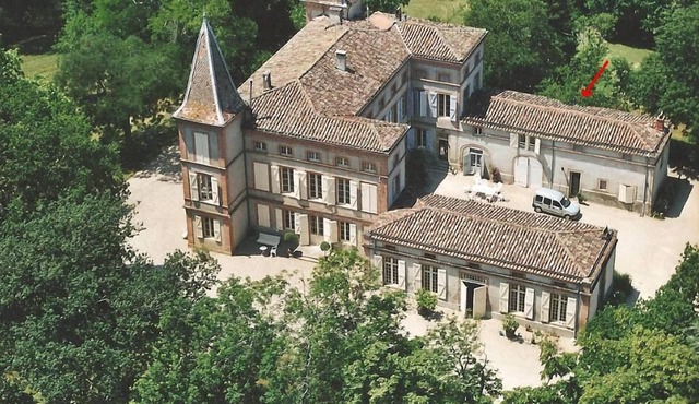 Rural house in a wing of the castle