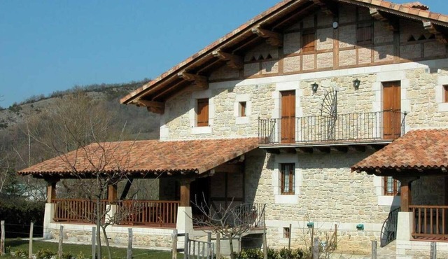 Rural House 'Sagastietxea II' with Mountain Views, Private Terrace and Garden