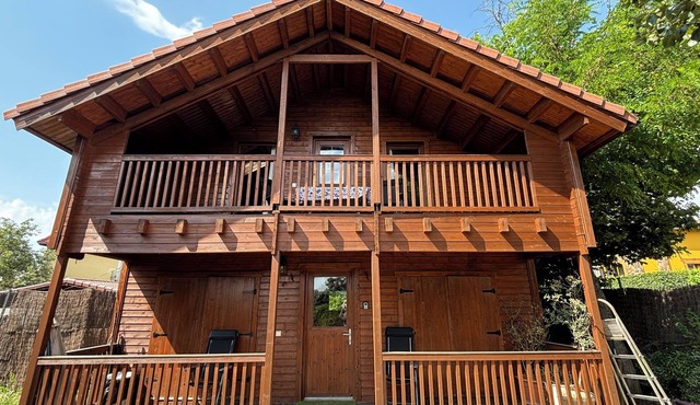 Rural house with land for barbecues in Rascafría, 60 minutes from Madrid.