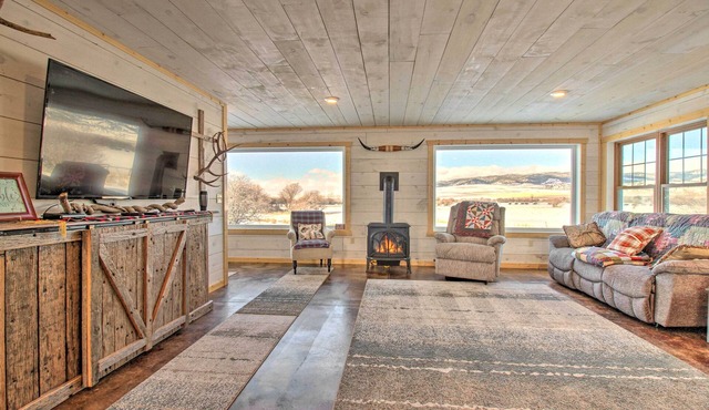 Rural White Sulphur Springs Getaway w/Deck!