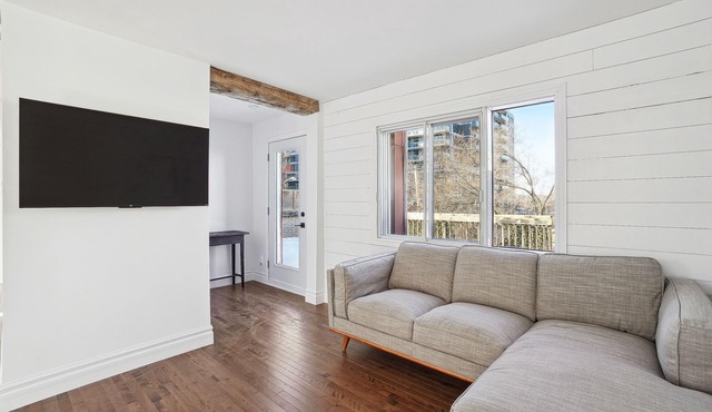 Rustic 2 bedrooms from the 1900s, freshly renovated, 5 min from downtown Ottawa