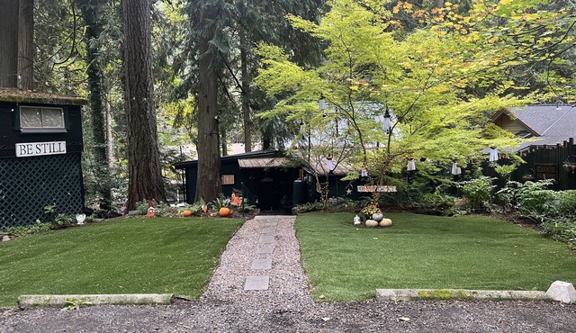 Rustic and Relaxing.