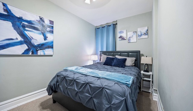 Rustic APT/Near Hosp/25mins to ORD/MDW/DT/Free Parking & WIFI