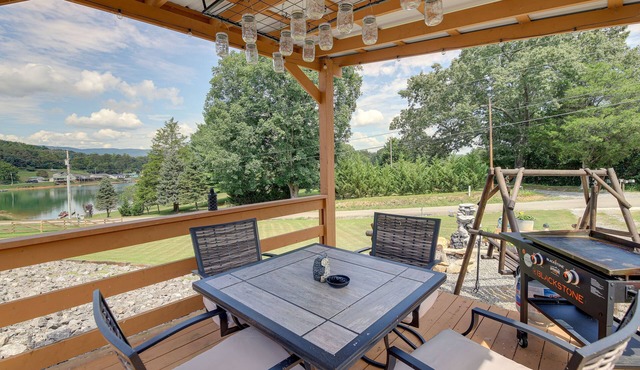 Rustic Bean Station Studio w/Deck & Water Views!