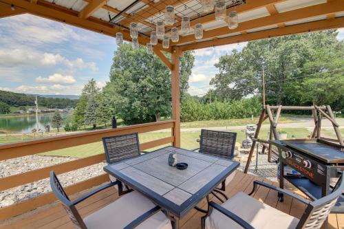 Rustic Bean Station Studio w/Deck & Water Views!