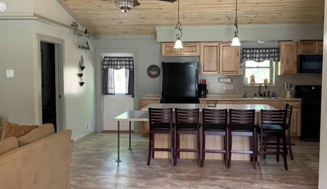 Rustic Bliss, New handicap accessible cabinnn