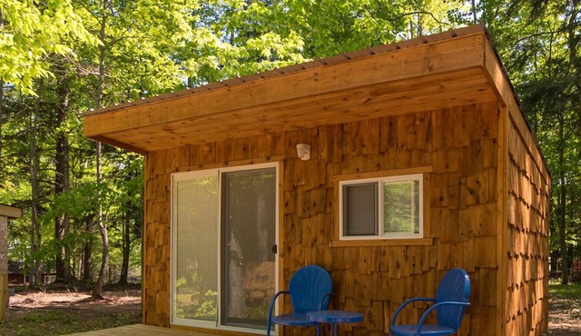 Rustic Bungalow located within a campground