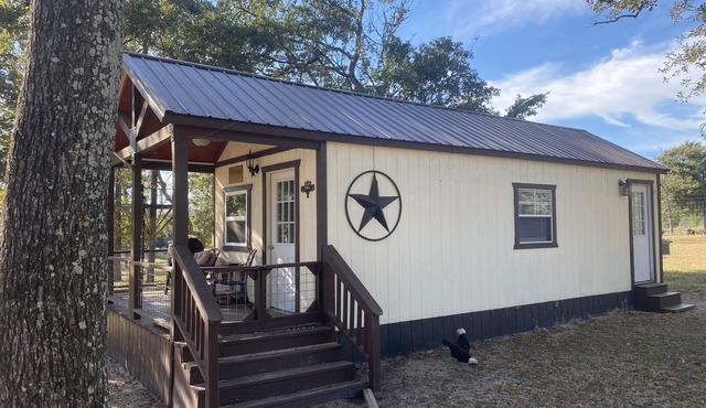 Rustic Cabin at the Rockn Rowdy Ranch in Centerville, Texas