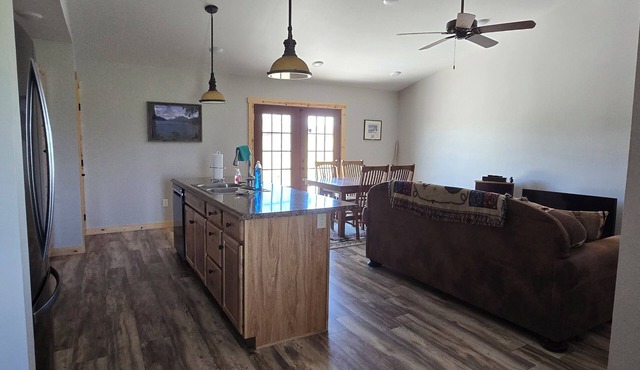 Rustic cabin charm with modern comforts—your cozy escape to nature awaits!