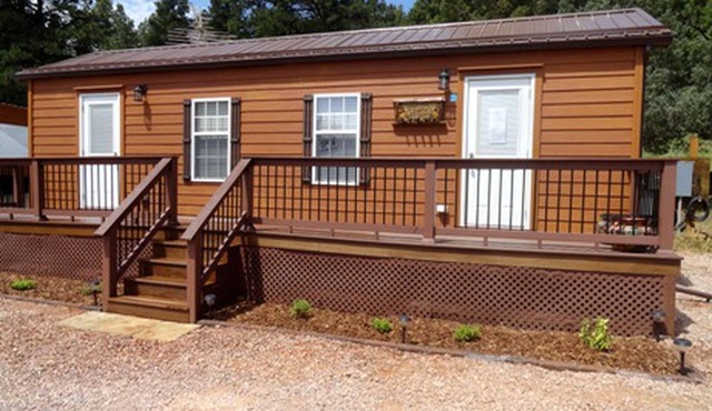 Rustic Cabin near Devils Tower National Monument in Sundance, Wyoming