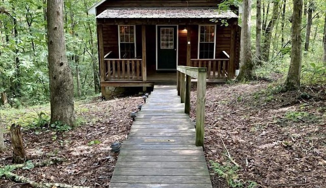 Rustic Cabin on 28-Acre Property in the Foothills of the Blue Ridge Mountains