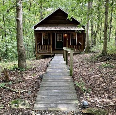 Rustic Cabin on 28-Acre Property in the Foothills of the Blue Ridge Mountains