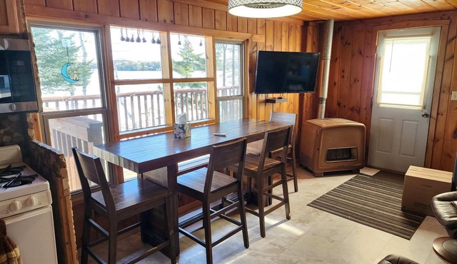 Rustic cabin -Pontoon Available for Rent-