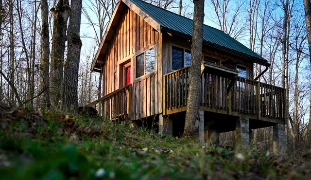 Rustic Cabin Rental with Stunning Forest Views in the Ozarks, Missouri