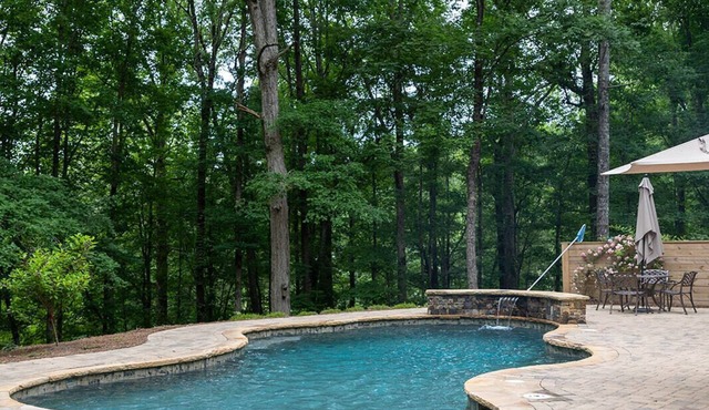 Rustic cabin sitting on acres of pastures nestled in the mountains of North GA