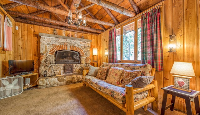 Rustic Cabin with Outdoor Deck, Woodland Views - Close to Town