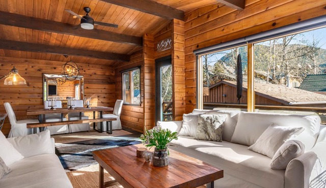 Rustic Chic Banff Mountain Home