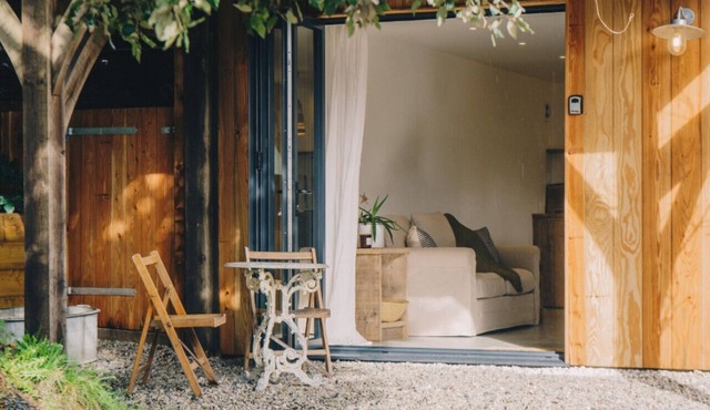 Rustic-Chic Barn with Private Hot Tub & Valley Views