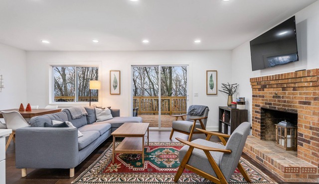 Rustic Chic Elegance - Deck with Grill