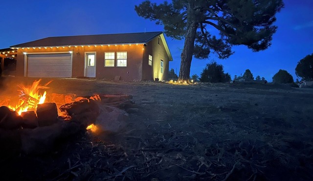 Rustic, Cozy Cabin Near Heron Lake with 5 Acres of Nature, Fire Pit & Views