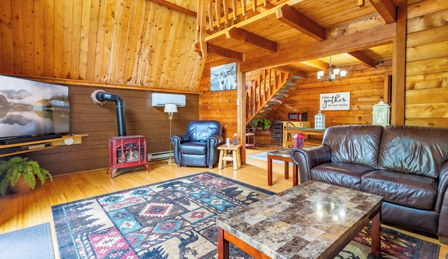 Rustic Fancy Gap Vacation Rental with Fire Pit