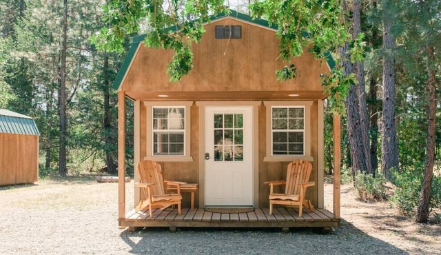 Rustic Glamping Cabin - Camp in style and comfort!