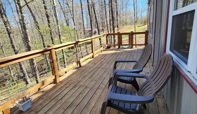 Rustic Haven in the Woods: Intimate Getaway for Two with Charming Amenities!