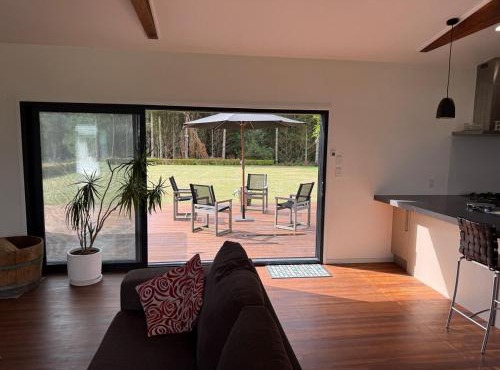 Rustic house in the wild