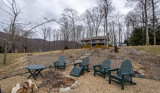 Rustic Log Cabin on Large Property