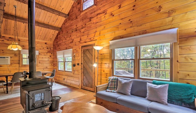 Rustic Log Cabin w/ Updated Interior & Deck!