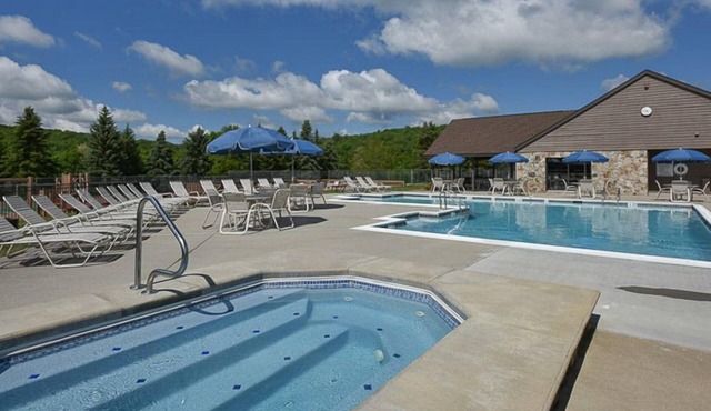 Rustic Luxe 4BR Condo | Fireplace, Deck + Pools