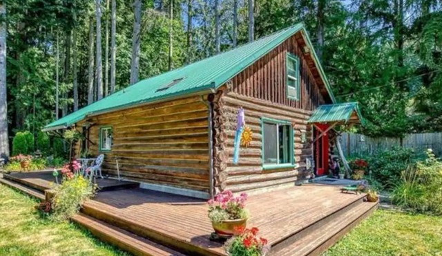 Rustic Luxury Log Cabin