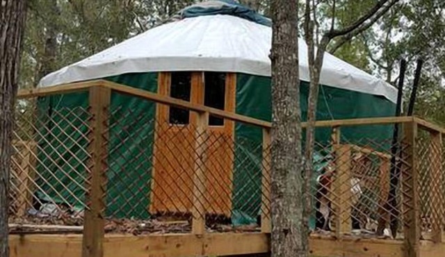Rustic Luxury: Riverfront Yurt Glamping in Claxton, Georgia