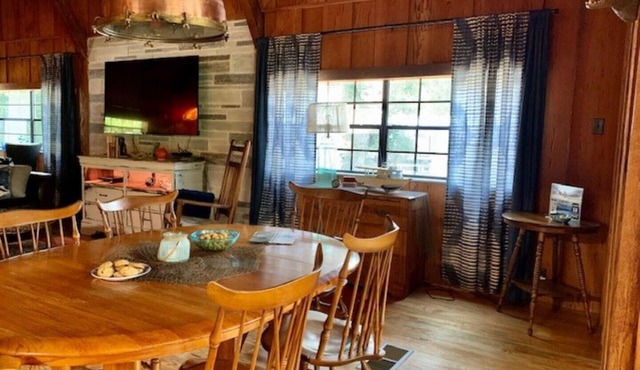Rustic newly remodeled River House on working fish house property . Gulf access