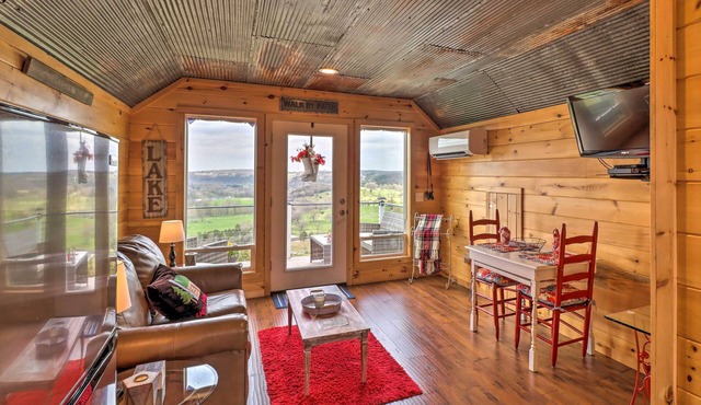 Rustic Norfork Studio w/Million Dollar View!