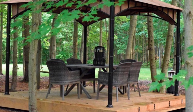 Rustic private family campground, with all amenities a unique private experience