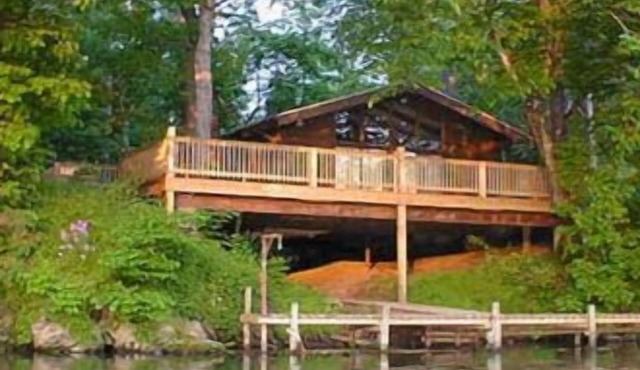 Rustic Riverfront Getaway Directly On The River! You can't get any closer!