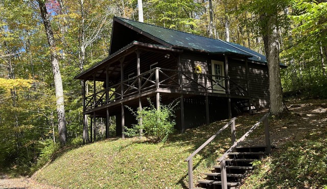 Rustic, Secluded Getaway Cabin In The Woods Situated On 200 acres