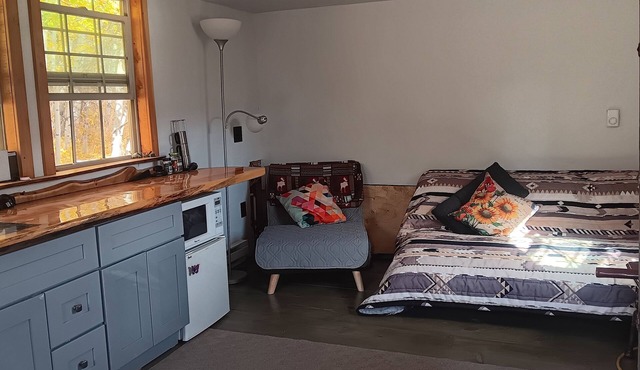 Rustic, secluded one room cabin in historic Marysville, Mt. 5 min. to ski area.